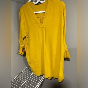 Froccella one size yellow tunic